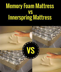 Memory Foam Mattress Vs Innerspring Mattress Which Is Better Learn The Truth Memory Foam Mattress Foam Mattress Memory Foam