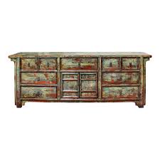 Get 5% in rewards with club o! Chinese Distressed Rustic Blue Sideboard Buffet Table Cabinet Chairish