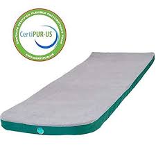 Laidbackpad Memory Foam Camping Sleeping Pad Memory Foam Mattress For Camping With Built In Mattress Connecto Camping Sleeping Pad Sleeping Pads Camping Pad