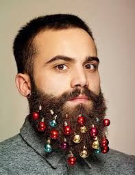 Turn Your Facial Scruff Into A Festive Tree With Beard Baubles Beard Baubles Hipster Christmas Glitter Beards