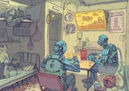 The Future Is Now Artbook Volume Two Kickstarter Trailer Cyberpunk Illustrations Of A Dystopian Future Cyberpunk Art Sci Fi Art Cyberpunk