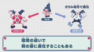 バリコオル 進化