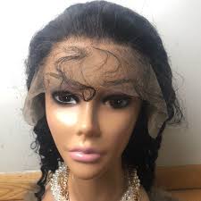 18” CURLY 180% Density LaceFront WIG