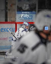 Tyler Bouck made 27 saves for his 50th career win in Paris