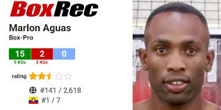 BoxRec: Marlon Aguas