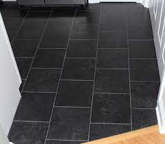 Which tile is best for a kitchen? Black Ceramic Floor Tile Novocom Top
