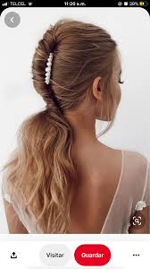 Pin By Ozge On Peinados Medium Hair Styles Tail Hairstyle Hair Styles