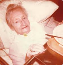 Me and Ian with nanna Parry, my father's mother at mums house.