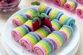 Welcome to our homemade bakery store; Resep Bolu Gulung Pelangi Mini Yang Akan Memberi Warna Di Lebaranmu