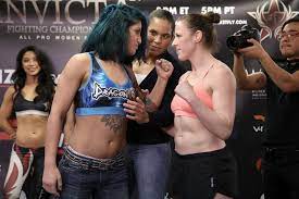 Pannie kianzad competed in the ultimate fighter season 28 heavy hitters. Invicta Fc 27 Kianzad Vs Kaufman Official Weigh In Results Invicta Fighting Championships