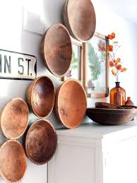 Displaying Vintage Wooden Bowls As Art In 2020 Wood Bowl Decor Wooden Wall Decor Wooden Bowls Decor