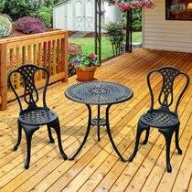 Black garden dining set with parasoleil panels. Black Garden Dining Sets You Ll Love Wayfair Co Uk