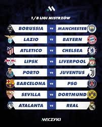 Finał odbędzie się na stadionie krestowskim w sankt petesburgu. Znamy Pary 1 8 Finalu Ligi Mistrzow Fc Barcelona Zmierzy Sie Z Psg Dobre Losowanie Bayernu Monachium