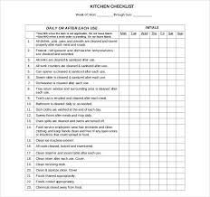 Maybe you would like to learn more about one of these? Kitchen Cleaning Schedule Template 21 Free Word Pdf Documents Download Free Premium Templates