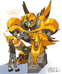 Charlie and Bumblebee | Transformers art, Transformers artwork,  Transformers funny