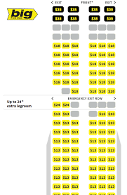 Spirit Airline Plane Seating Chart Www Bedowntowndaytona Com