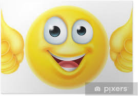 Search for iphone and android emojis with options to browse every emoji by name, category, or keyword. Poster Thumbs Up Emoticon Emoji Pixers Wir Leben Um Zu Verandern