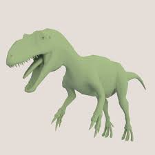 Medium Poly Allosaurus Dinosaur Model Poly Medium Allosaurus Model Medium Model Dinosaur Stuffed Animal