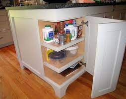 Kitchen corner shelf in wall. Pin By Rechelle Blank On Kitchen Misc Sink In Kitchen Island Home Kitchens Storage Cabinets
