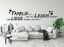 Wandtattoo Familie Ist Wandspruch Wandtattoo Wohnzimmer Spruche Familien A23 Eur 14 32 Picclick De