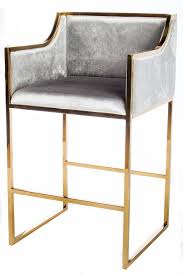 J 103 Erin Gold Bar Chair In 2021 Bar Chairs Modern Bar Stools Basement Decor