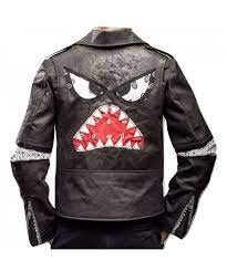 Daft Punk Instant Crush Shark Jacket Distressed Leather Jacket Leather Jacket Style Celebrities Leather Jacket