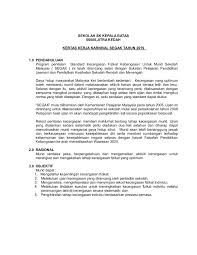 Lembaga peperiksaan kementerian pendidikan malaysia akan mengeluarkan garis. Kertas Kerja Segak 2019 Sk Kepala Batas Pages 1 18 Flip Pdf Download Fliphtml5
