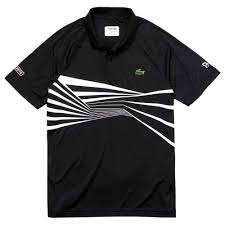 Lacoste sport men's colourblock tech tennis polo shirt white s l new rrp £80. Lacoste Sport Novak Djokovic Technical Graphic Black Smashinn