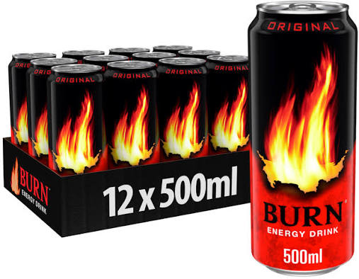 BURN BEBIDA ENERGETICA 12x500ML