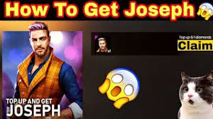 Coba klik disini untuk mengetahui caranya. How To Get Joseph Character Free Codashop Top Up Garena Free Fire God Gaming Youtube