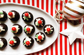 Classic cookie recipes like these will instantly evoke warm christmas memories. Treat Santa On Christmas Eve With Cute Mini Christmas Pudding Biscuits Mum S Pantry