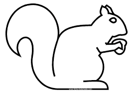C'est un très bon exercice pour dessiner l'invisible. Coloriage Ecureuil Les Beaux Dessins De Nature A Imprimer Et Colorier Coloriage 23