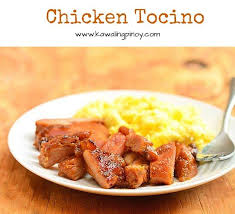 Chicken Tocino Chicken Tocino Filipino Breakfast Breakfast Meat
