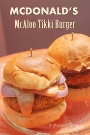 Mcdonald S Mcaloo Tikki Burger Recipe Crispy Aloo Tikki Burger Recipe Veg Burgers Recipe Tiffin Recipe Indian Food Recipes Vegetarian