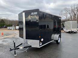 Car mate trailers, inc | trailers that work for a living. Car Mate Black 6 X 12 Enclosed Trailer New Enclosed Cargo Utility Landscape Equipment Car Dump Aluminum Trailers In White Marsh Md