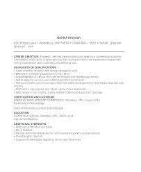 sample resume for cosmetologist – lespa