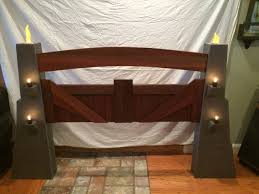 Jurassic Park Gate Headboard Jurassic Park Gate Jurassic Room Jurassic Park