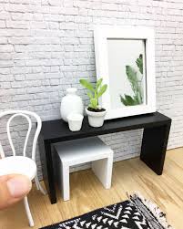 Ikea Inspired Tables Dollhousefurniture Central Oregon Barbie Haus Mobel Diy Puppenhaus Mobel Puppenhausmobel