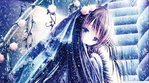 Anime Girls Winter Wallpapers Wallpaper Cave