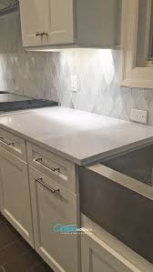Teardrop Backsplash Tile For Modern Kitchen Modern Farmhouse Kitchens Kitchen Backsplash Designs Rustic Kitchen