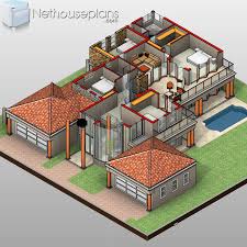 Depending on your preferences, the materials you use to build any of our contemporary homes can work together to create one of the 5 Bedroom Double Storey House Plan In South Africa Nethouseplansnethouseplans