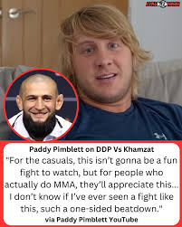 Will DDP vs Khamzat Chimaev be a fun fight?