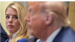 Pam Bondi personally informed President Trump during a May briefing that  his name appeared in the DOJ's review of Jeffrey Epstein documents. The  White House says there's no evidence of wrongdoing. Read
