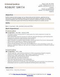 In criminology and criminal justice careers, though, they are more often than not, simply not needed. Criminal Justice Resume Samples Qwikresume