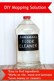 Diy Mopping Solution Works Great For Most Floors Homemade Floor Cleaners Diy Cleaning Products Cleaning Hacks