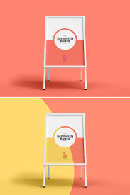 Free Sandwich Board Mockup For Outdoor Restaurant Advertisement 2018 Sandwich Board Restaurant Advertising Outdoor Restaurant