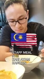 🇲🇾🍗🍛 STAFF MEAL #73: CHICKEN CURRY KAPITAN An extremely aromatic curry  that'll fill your house with it's delicious fragrance that'll travel even  to your neighbours house. 📝👇 Here's How You Make It: ...