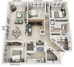 Found in tsr category 'sims 4 residential lots' 1388 Sqft 3 Bed Layout 37 6 37 House Layout Plans Sims House Plans Apartment Layout