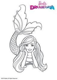 Barbie Sirene Multicolore Coloriage Barbie Coloriage Dessin Anime Coloriage