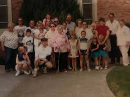 Fern Howard family reunion Jul 1988 Dighton, KS